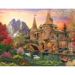 Puzzle 1000 pièces : Château Land - Ks Games