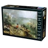 Puzzle 1000 pièces : Chute d'Icare, Pieter Brueghel - DToys