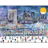 Puzzle 1000 pièces : Chutes de neige sur New York - Galison