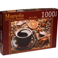 Puzzle 1000 pièces : Coffee Time - Magnolia