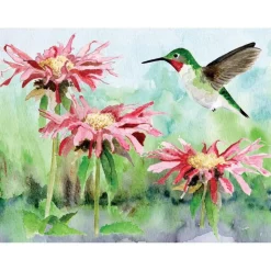 Puzzle 1000 pièces : Colibri à gorge rubis - New York Puzzle Company