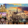 Puzzle 1000 pièces : Collage de Notre-Dame - Educa