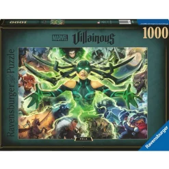 Puzzle 1000 pièces : Collection Marvel Villainous : Hela - Ravensburger