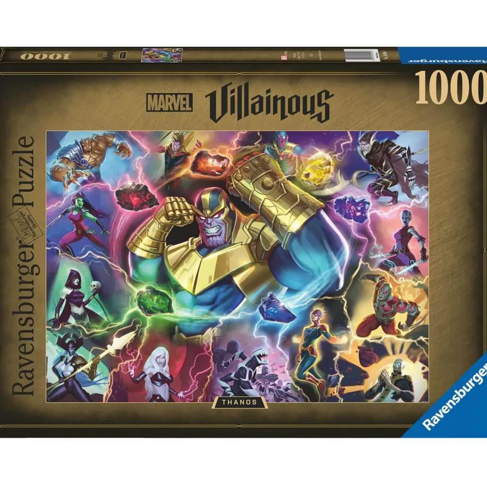 Puzzle 1000 pièces : Collection Marvel Villainous : Thanos - Ravensburger
