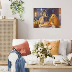 Puzzle 1000 pièces - Collection Disney : La Belle et le Clochard - Ravensburger