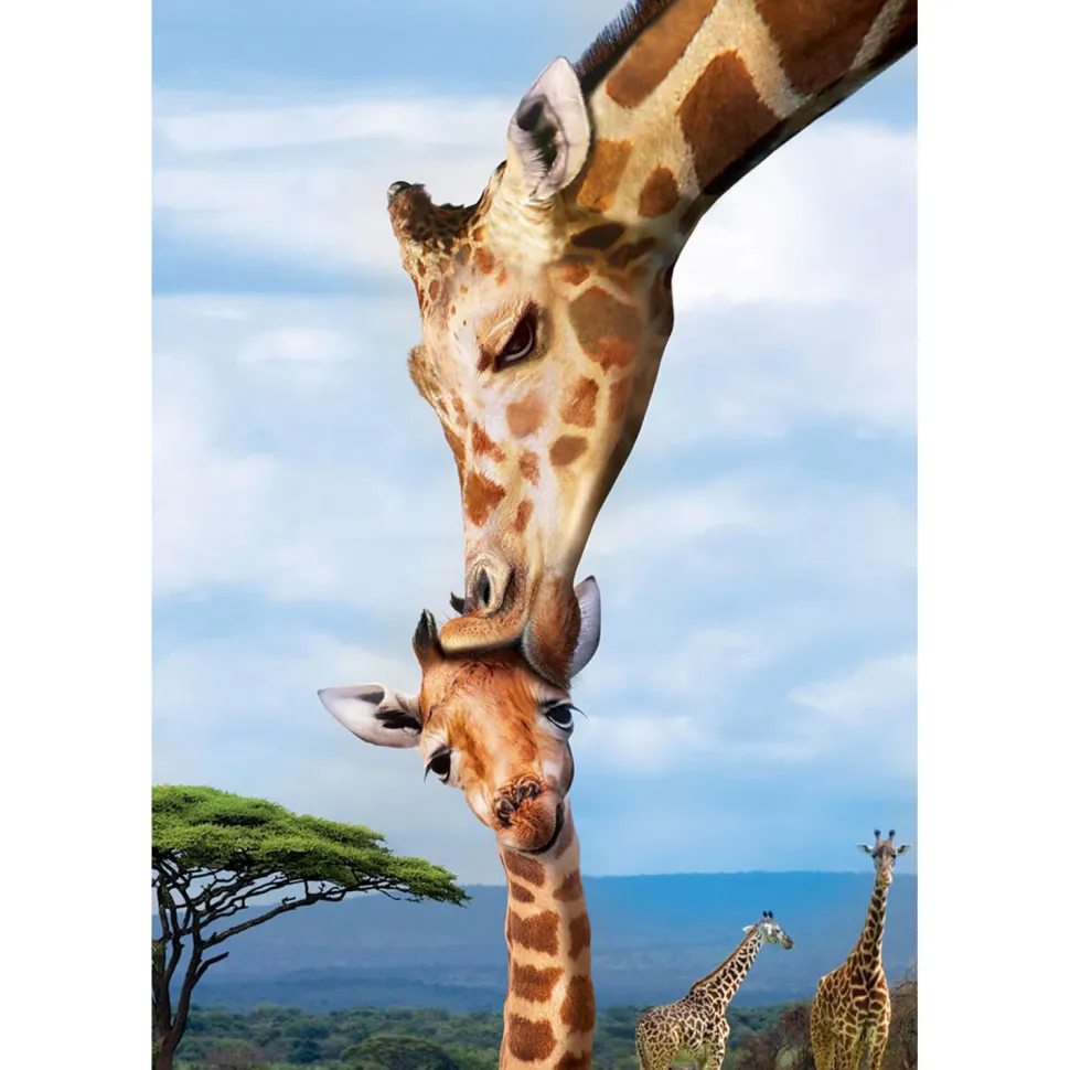 Puzzle 250 pièces : Collection Save our planet : Girafes - Eurographics