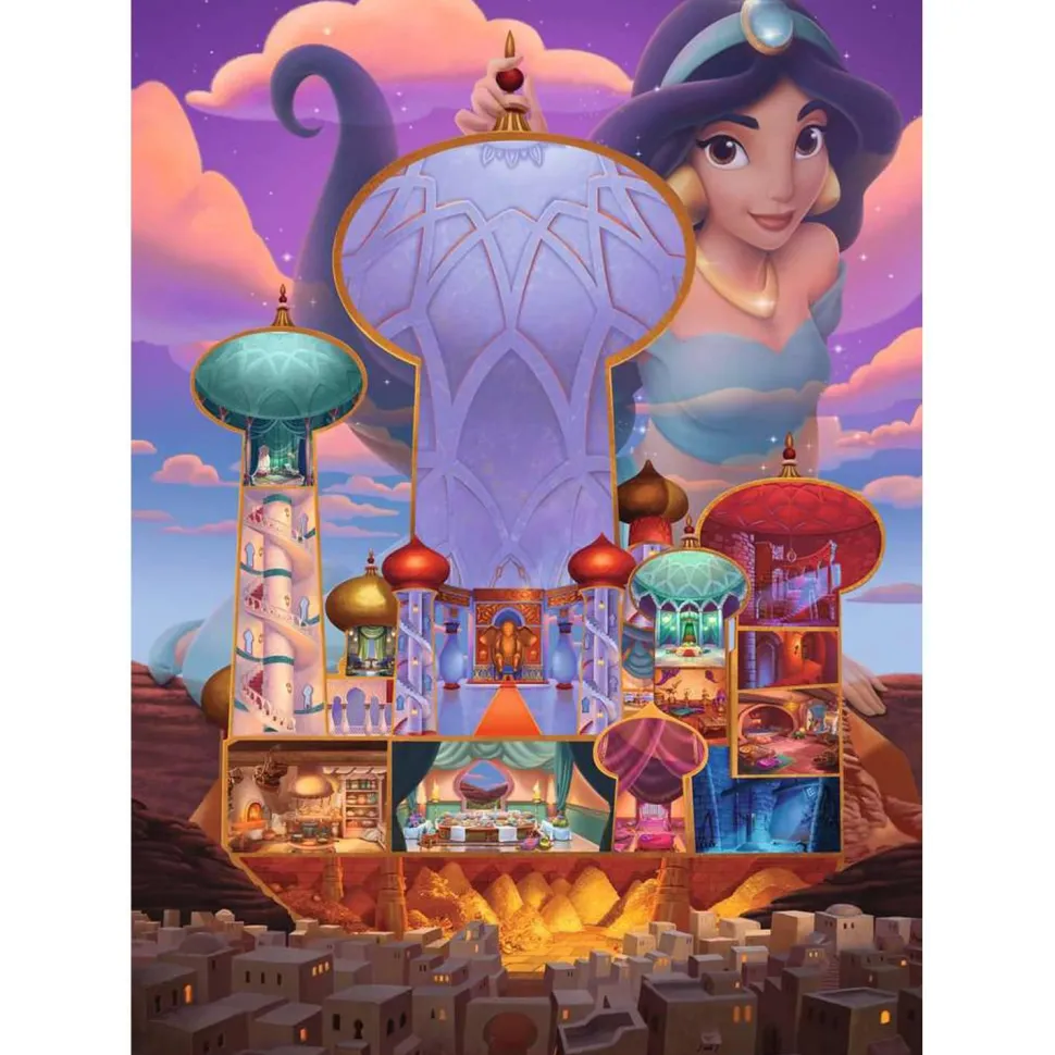 Puzzle 1000 pièces - Collection Disney : Jasmine - Ravensburger