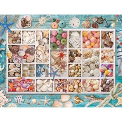 Puzzle 1000 pièces : Collection de coquillages - Eurographics