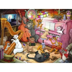 Puzzle 1000 pièces - Collection Disney : Les Aristochats - Ravensburger