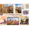 Puzzle 1500 pièces : Collection Urbain - Vacances à Amsterdam - Nathan