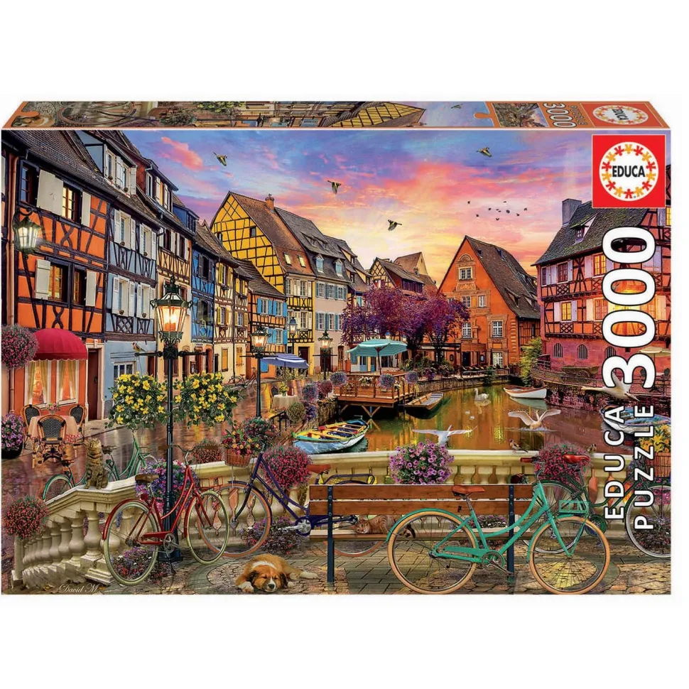 Puzzle 3000 pièces : Colmar - Educa