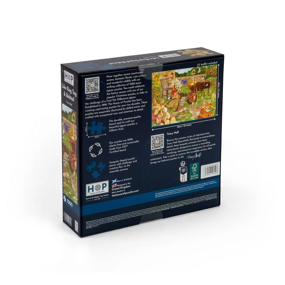 Puzzle 1000 pièces : Comme Rag Tag et Bobtail - The House Of Puzzle