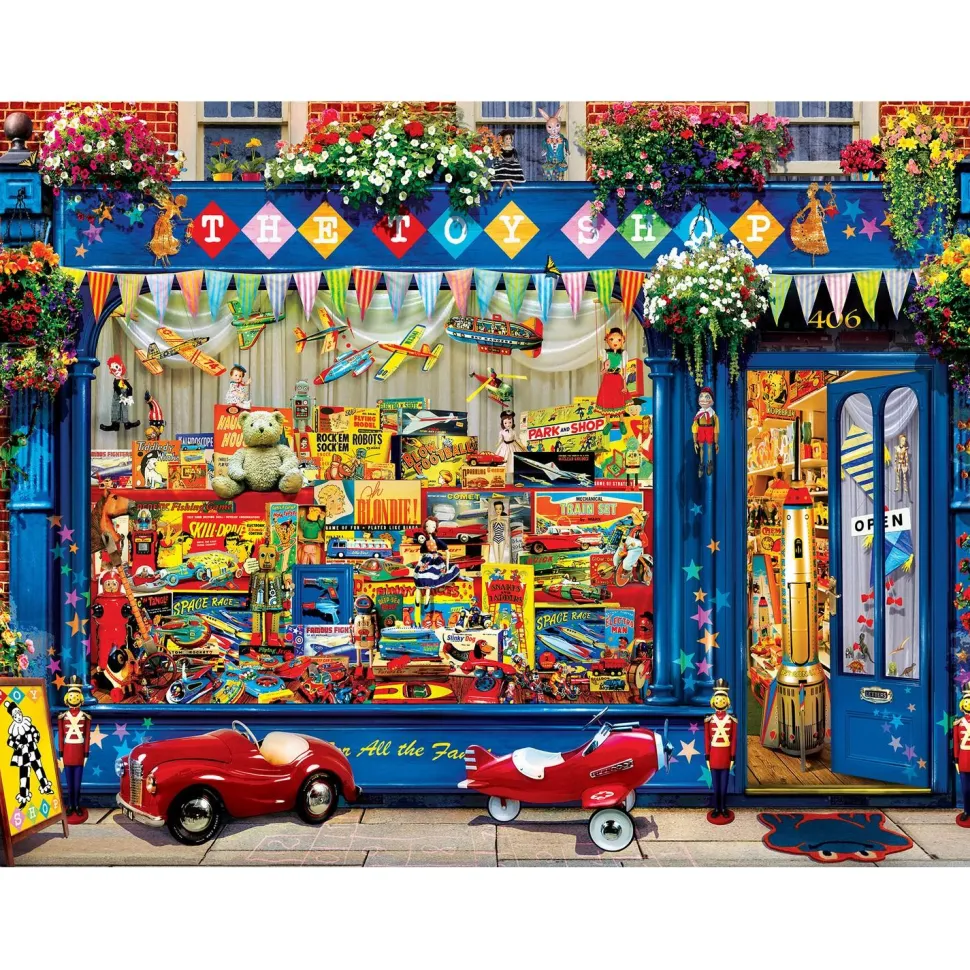 Puzzle 750 pièces : Commerçants - Le magasin de jouets - Master Pieces