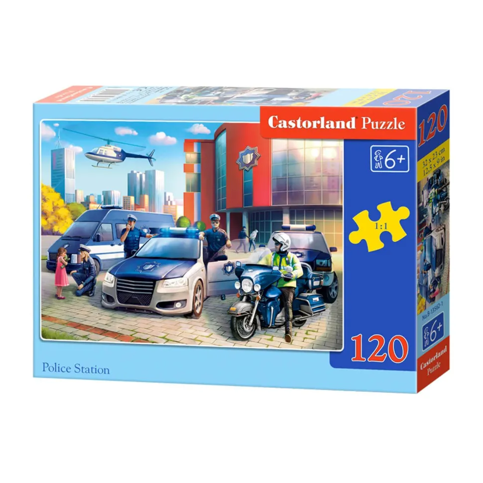 Puzzle 120 pièces : Commissariat de Police - Castorland