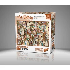 Puzzle 1000 pièces : Composition abstraite N°.10 - Ks Games
