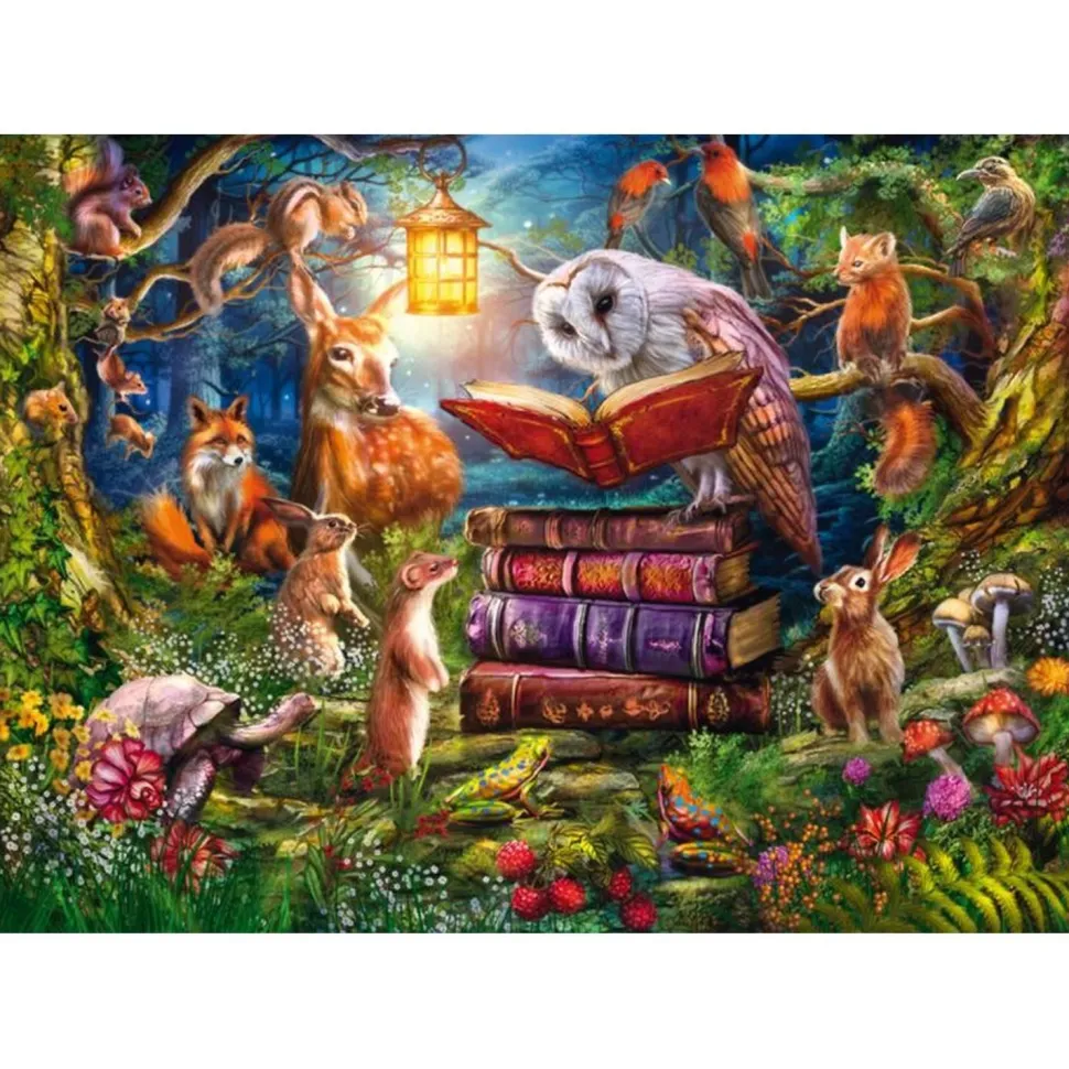 Puzzle 1000 pièces : Contes sylvestres du soir - Schmidt