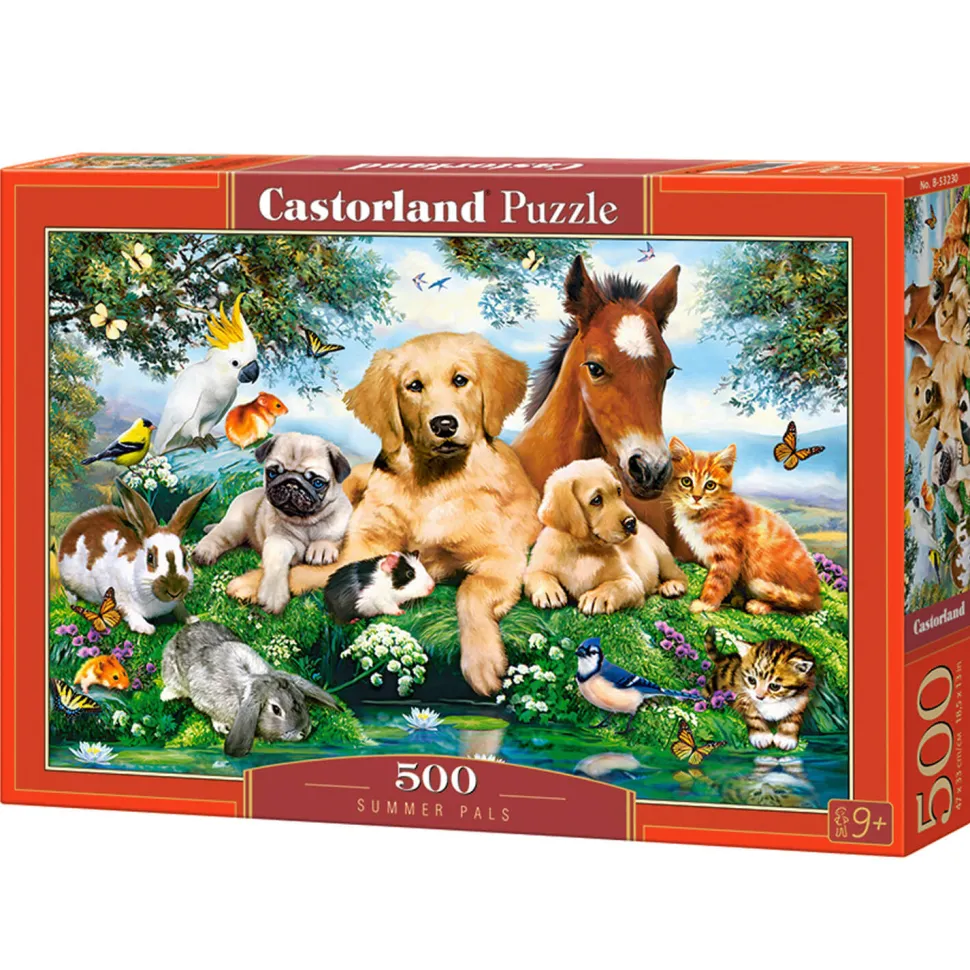 Puzzle 500 pièces : Copains d'été - Castorland
