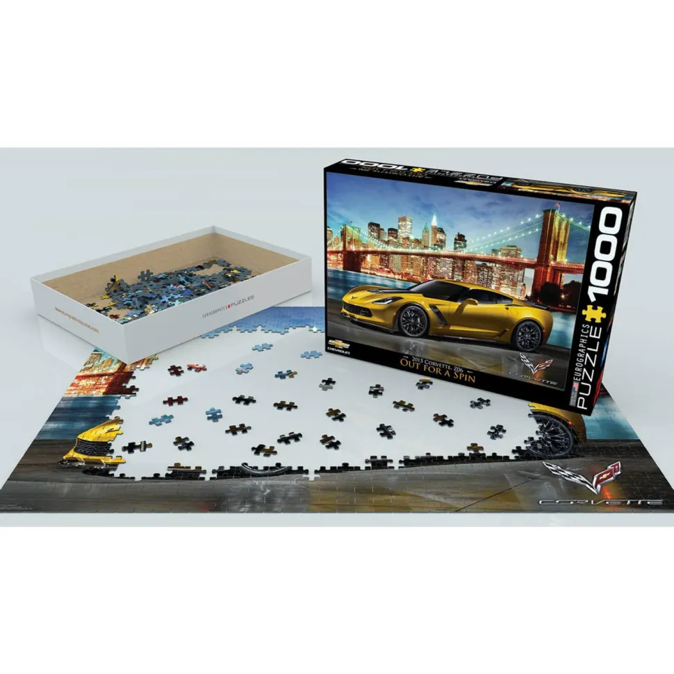 Puzzle 1000 pièces : Corvette Z06 - Eurographics