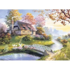 Puzzle 1500 pièces - Cottage enchanteur - Castorland