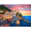 Puzzle 2000 pièces : Coucher de soleil à Manarola - Italie - Eurographics