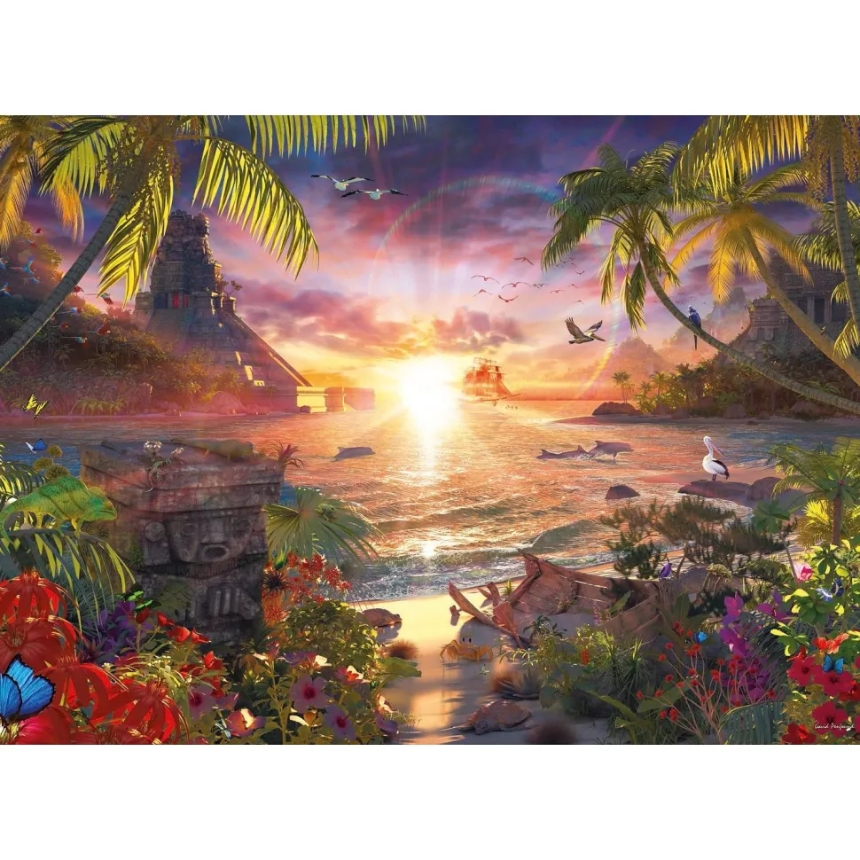 Puzzle 18000 pièces : Coucher de soleil céleste - Ravensburger