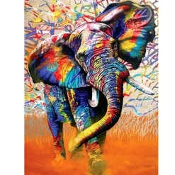 Puzzle 1000 pièces : Couleurs Africaines - Anatolian