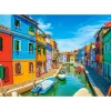 Puzzle 1000 pièces : Couleurs de Burano, Italie - Castorland