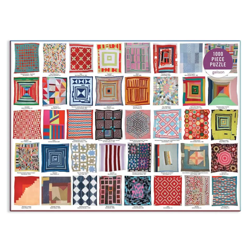 Puzzle 1000 pièces : Courtepointes de Gee's Bend - Galison
