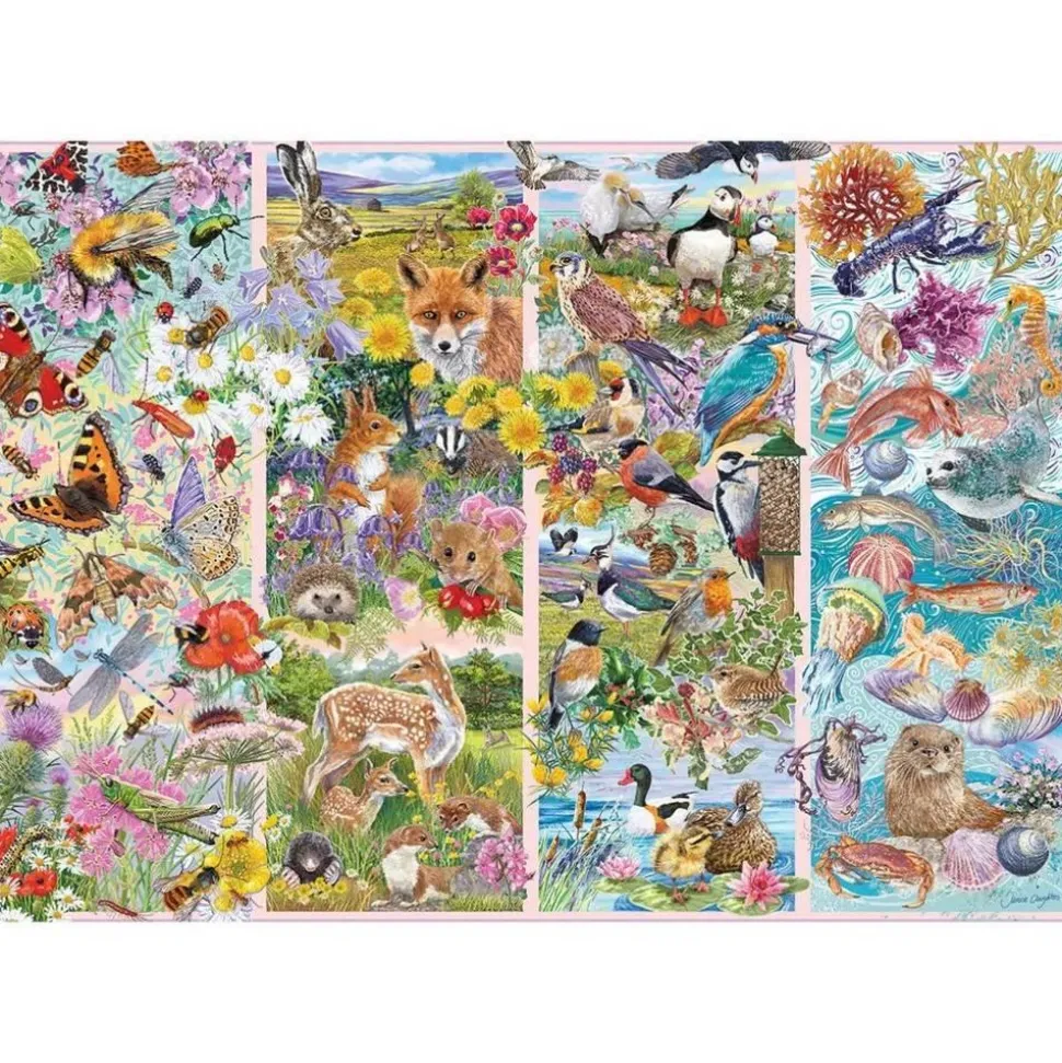 Puzzle 500 pièces : Créatures curieuses - Gibsons