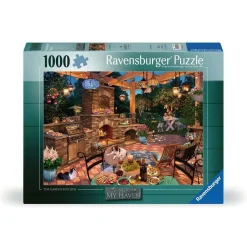 Puzzle 1000 pièces : Cuisine d'extérieur - Ravensburger