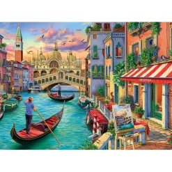 Puzzle 1500 pièces : Curiosités de Venise - Ks Games