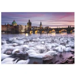 Puzzle 1000 pièces : Cygnes de Prague, Christian Ringer - Schmidt