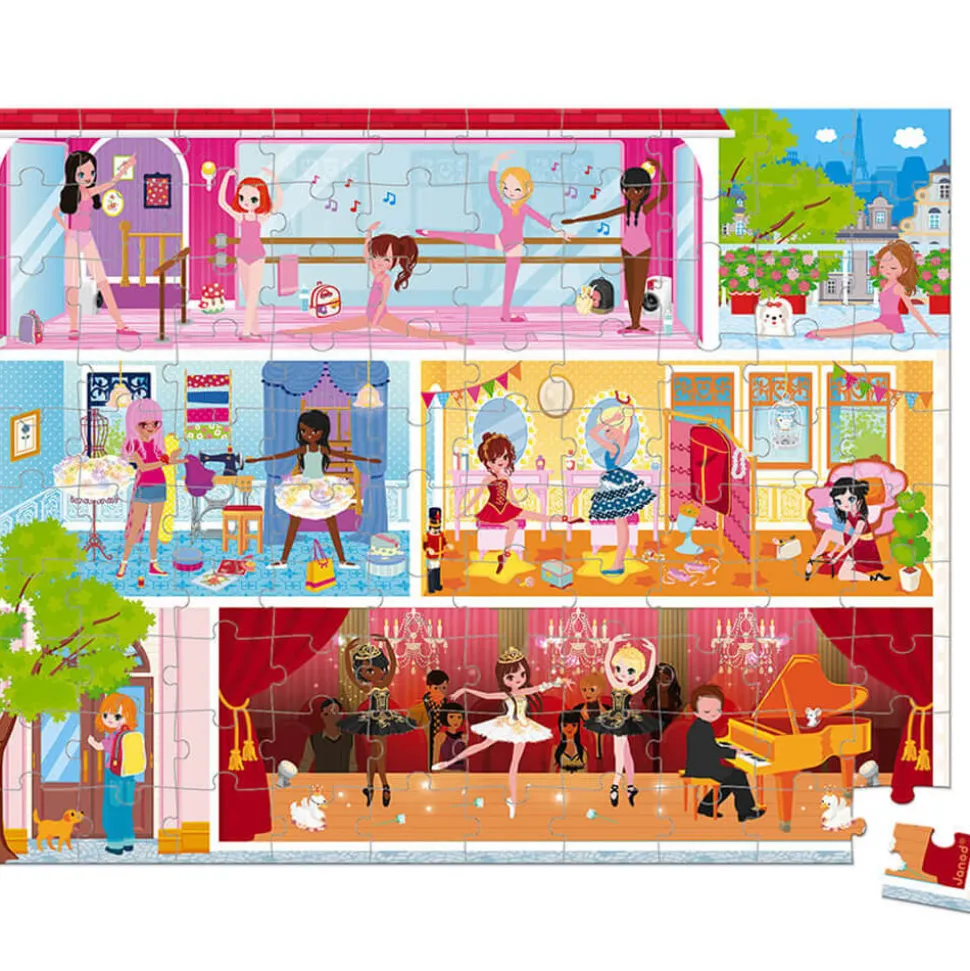 Puzzle 100 pièces : Danse Academy - Janod