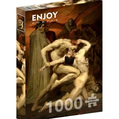 Puzzle 1000 Pièces : Dante et Virgile - EnjoyPuzzle