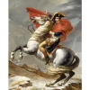 Puzzle 1000 pièces : David : Bonaparte franchissant le Grand-Saint-Bernard - DToys