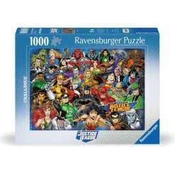 Puzzle 1000 pièces : DC Comics (Challenge) - Ravensburger