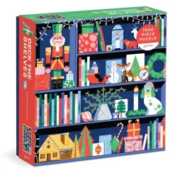 Puzzle 1000 pièces : Décorer les étagères - Galison