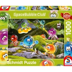 Puzzle 1000 pièces : Découverte d'une forêt moussue - Schmidt