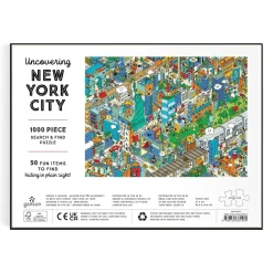 Puzzle 1000 pièces : Découverte de la ville de New York - Galison