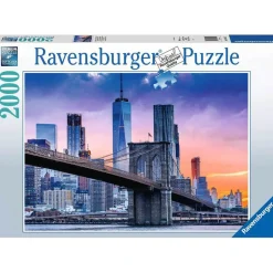 Puzzle 2000 pièces : De Brooklyn à Manhattan - Ravensburger