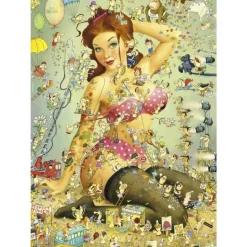 Puzzle 1000 pièces : Degano : Insta Girls Life - Heye