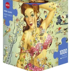 Puzzle 1000 pièces : Degano : Insta Girls Life - Heye