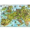 Puzzle 4000 pièces - Degano : l'Europe des dragons unis - Heye