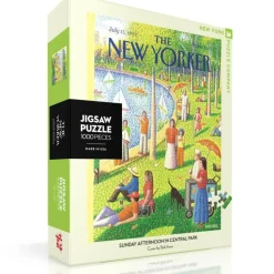 Puzzle 1000 pièces : Dimanche après-midi à Central Park - New York Puzzle Company