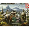Puzzle 1000 pièces : Dinosaures Féroces - Educa