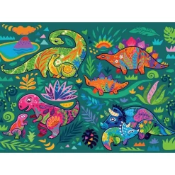 Puzzle 1000 pièces : Dinosaures - Yazz puzzle