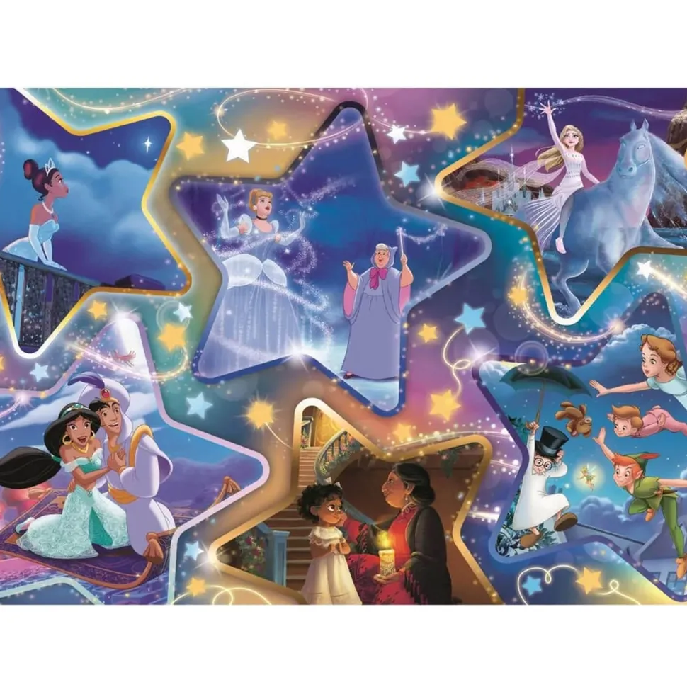 Puzzle 104 pièces : Disney - Moments Magique - Clementoni