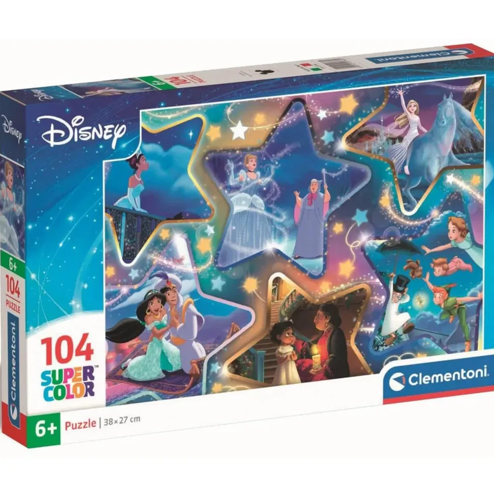 Puzzle 104 pièces : Disney - Moments Magique - Clementoni