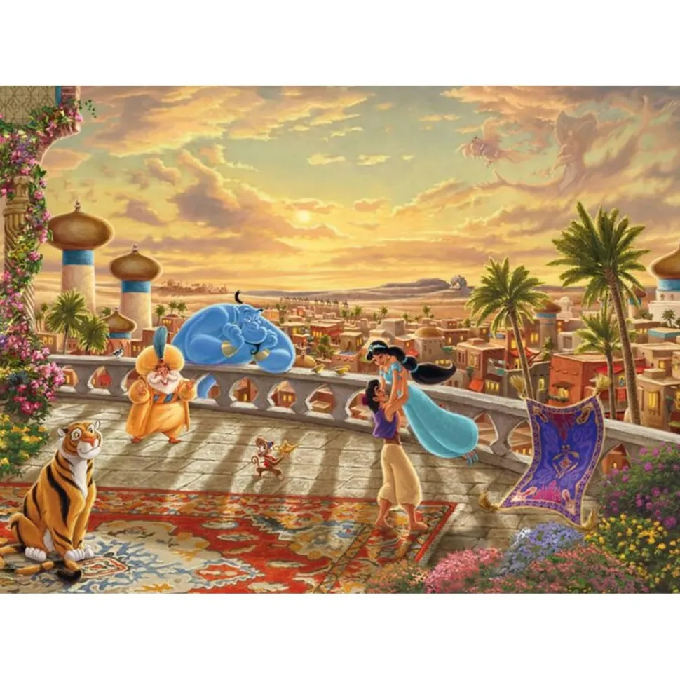 Puzzle 1000 pièces : Disney, Jasmine Danse dans le désert - Schmidt