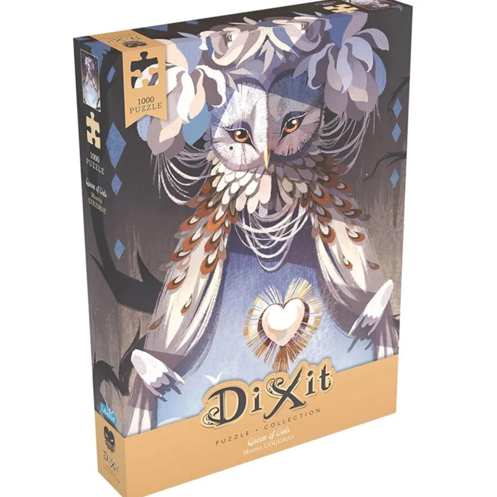 Puzzle 1000 pièces : Dixit : Queen of Owls - Asmodée